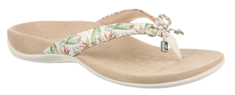 Vionic Bella Marshmellow Tropical Toe-Post Sandal Women's sizes US 5-12 NEW!!!