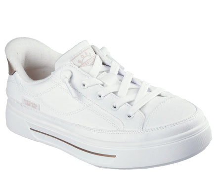 SKECHERS Slip-ins: BOBS Social White Sneaker Womens sizes 5-11/NEW