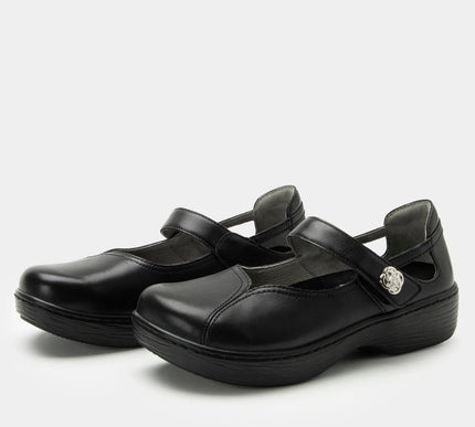 Alegria Onika Black Leather Mary Jane Shoe Womens sizes 35-42 NEW