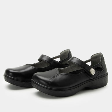 Alegria Onika Black Leather Mary Jane Shoe Womens sizes 35-42 NEW
