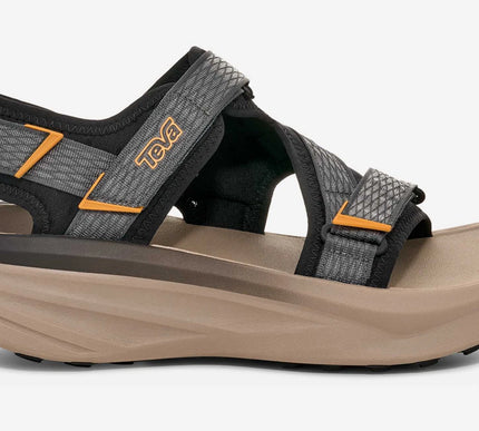 Teva Aventrail R2T Black/Sunflower Trail Running Sandal Mens US Sizes 8-14 NIB