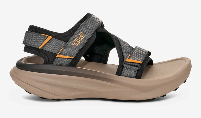 Teva Aventrail R2T Black/Sunflower Trail Running Sandal Mens US Sizes 8-14 NIB