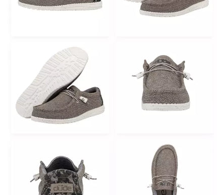Hey Dude Wally Stretch Sand Dune Camo Sneaker Shoe Men's Sizes US 8-14/NEW!!!!