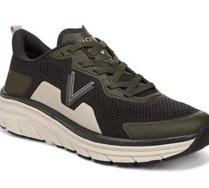 Vionic Walk Max Phantom Gray Dark Khaki Lace-up Sneaker Men's US sizes 9-13 NEW!