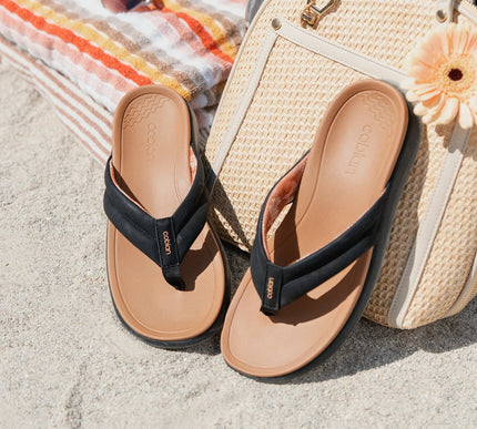 Cobian Darby Black Flip Flop Comfort Sandal Women's US Sizes 5-11 NIB!!