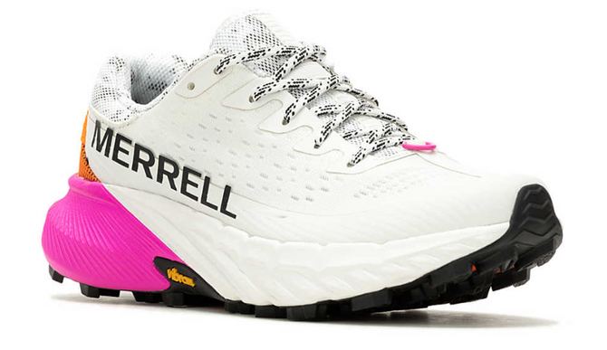 Merrell Agility Peak 5 White Multi Hiker Sneaker Shoe Women's US sizes 5-11/NEW!