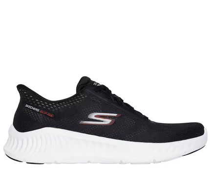 SKECHERS Go Walk Now Payton Black White Slip-ins Sneaker Men's sizes 7-14/NEW!!!