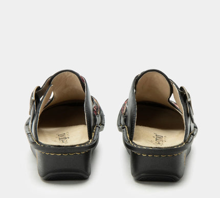 Alegria Classic Handicraft Floral Stitched Shoe Clog Womens sizes 36-40 NEW