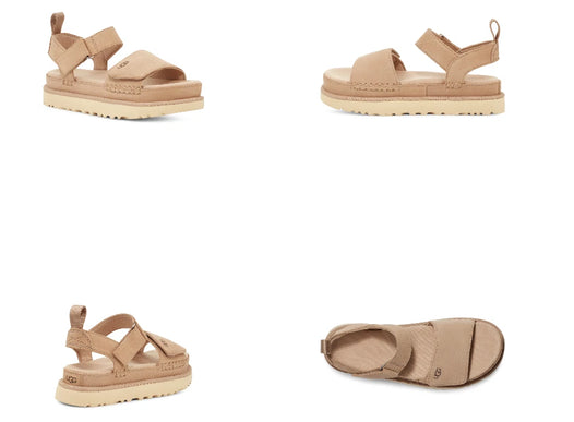 UGG Goldenstar Sand Suede Platform Sandal Women's US sizes 5-12/NEW!!!