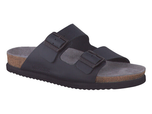 Mephisto Nerio Black Scratch Comfort Sandal Slide Men's US sizes 7-15/40-48 NEW!