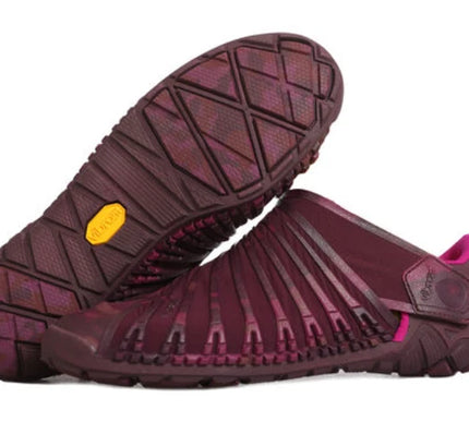 Vibram Furoshiki Evo Murbled Burgundy Wrap Shoes Women size 37 NEW!!!