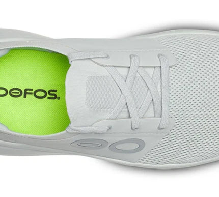 OOFOS OOmy Stride White Glacier Walking Shoes Sneakers Mens Sizes M8-M14 NEW