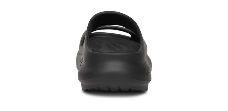 OOFOS OOyea Slide Sandal Black Womens Sizes M3/W5-M9/W11 NEW
