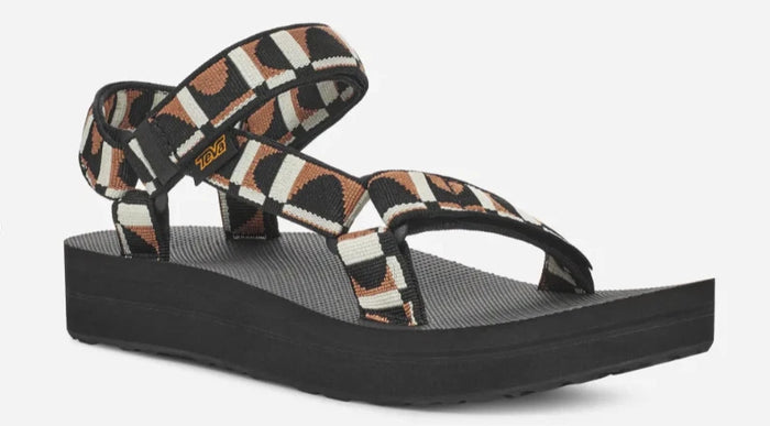 Teva Midform Universal Black Lion Strappy Sandal Women's sizes 5-11-NIB