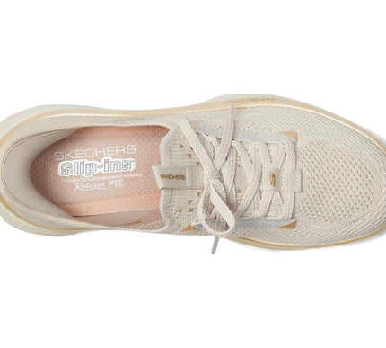 SKECHERS D'Lux Vapor Evening Natural Gold Sneaker Women's sizes 5-11/NEW!!!