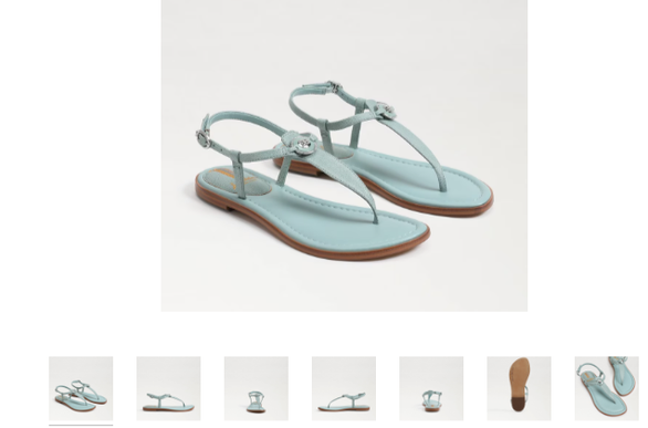 Sam Edelman Gigi Signet Tide Blue Ankle Strap Sandal Womens US sizes 6-10/NIB