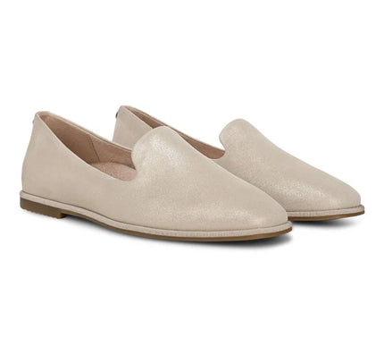 Vionic Willa 2.0 Gold Leather Flat Slip-On Comfort Shoe Women sizes 5-11 NEW!!