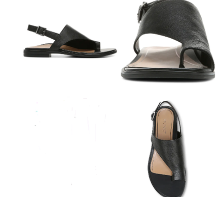 Vionic Ella Black Toe Loop Arch Support Comfort Sandal Women's US sizes 5-11 NEW