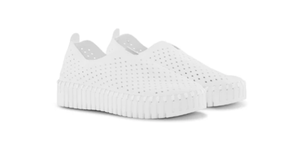 Ilse Jacobsen Tulip 3373 Platform White Slip-on Shoe Women's EU sizes 36-41 NEW!