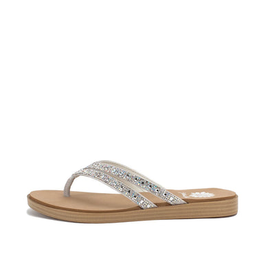 Yellow Box Dalia White Toe Post Flip Flop Sandal Women's sizes 6-10/NEW!!!