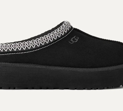UGG Tazz II Dark Indigo-Chestnut-Black Platform Slipper Womens US sizes 5-12 NEW