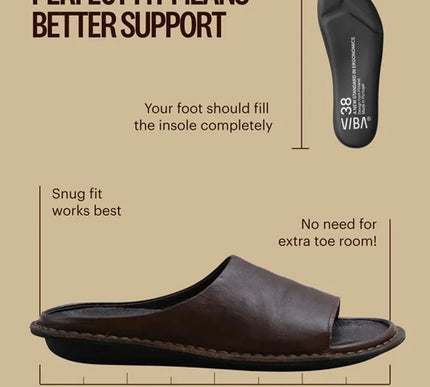 VIBAe SAINT TROPEZ Cocoa Brown Leather Sandal EU Unisex sizes W6/36-M15/48 NEW