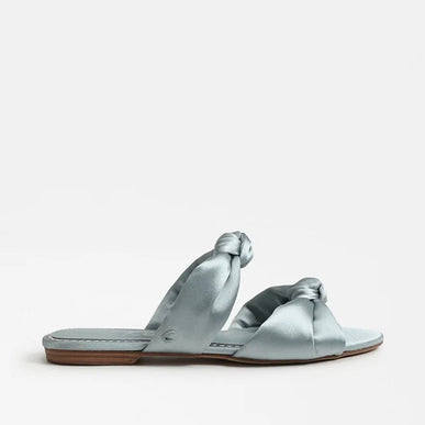 Circus by Sam Edelman Marissa Blue Haze Satin Sandal Women's US sizes 6-10 NEW!!