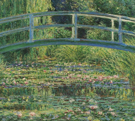 Claude Monet  "Bridge over Pond of Water Lilies" 11x14 Color Gloss Print