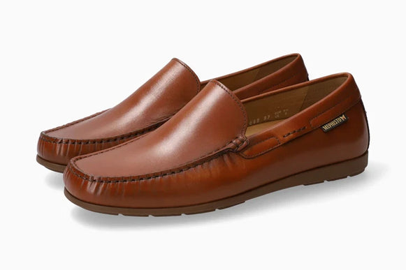 Mephisto Algoras Brandy Smooth Leather Loafer Shoe Mens US Sizes 7-13 NEW
