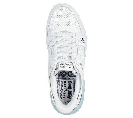 SKECHERS Snoop Dogg Sizzle Slip-ins White Sneaker Men's sizes 7-14/NEW!!