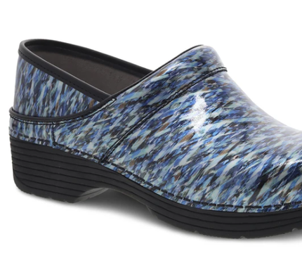 Dansko Professional LT Pro Blue Waves Patent Clog Women's EU sizes 35-43/NEW!!