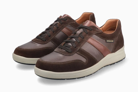 Mephisto Vito Dark Brown Suede Leather Sneaker Shoe Mens US Sizes 7-13 NEW
