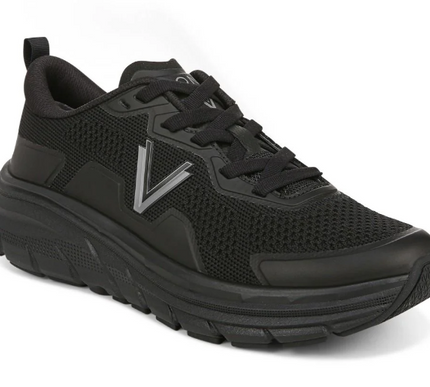 Vionic Walk Max Black Lace Up Sneaker Shoe Women's US sizes 5-12 NEW!!! WIDE