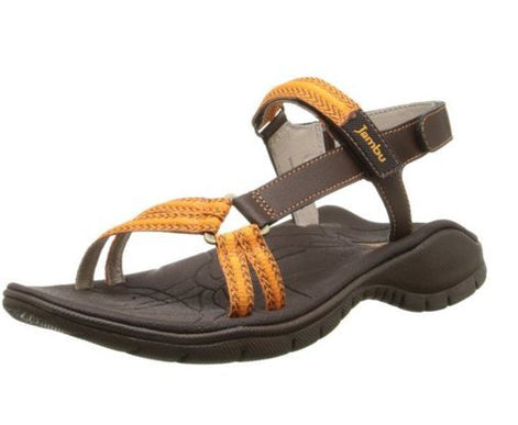 Jambu Hudson Brown/Orange Sport Sandal Women's Sizes 7 and 8 NEW!!!