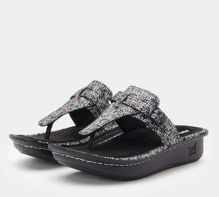 Alegria Kennedi Hint of Spring Leather Strappy Sandal Women sizes EU 36-41 NEW