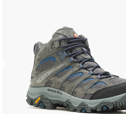 Merrell Moab 3 Mid Vent Granite Hiking Boot Shoe Men's US sizes 7-15/NEW!! WIDE
