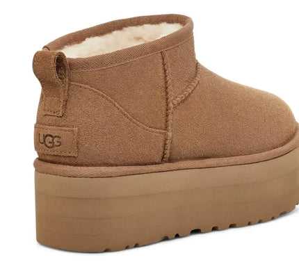 UGG Classic Ultra Mini Platform Chestnut Boot Bootie Women's US sizes 5-12-NEW