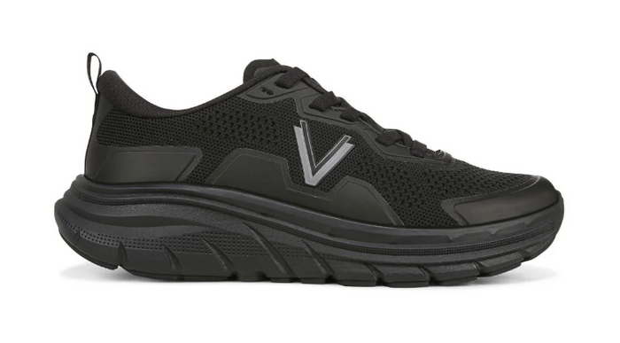 Vionic Walk Max Black Lace Up Sneaker Shoe Women's US sizes 5-12 NEW!!! WIDE