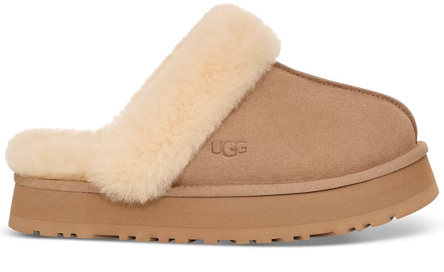 UGG Disquette Sand Suede Slide Slipper Sandal Women's US sizes 5-12/NEW!!!