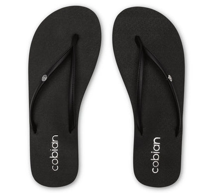 Cobian Nias Bounce 2 Black Comfort Flip Flop Sandal Women's US Sizes 5-11 NEW!