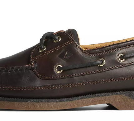 Sperry Gold Cup Mako 2 Eye Moc Amaretto Brown Boat Shoe US sizes 8-15/NEW WIDE!!