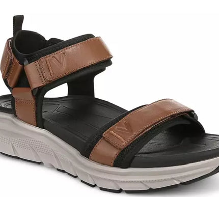 Vionic Walk Max Wanderer Hazelnut 3 Point Strap Sandal Men's US sizes 9-13 NEW!!