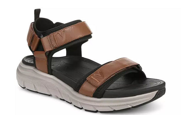 Vionic Walk Max Wanderer Hazelnut 3 Point Strap Sandal Men's US sizes 9-13 NEW!!