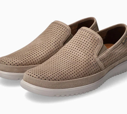 Mephisto Tiago Sand Suede Loafer Shoe Mens US Sizes 7-13 NEW