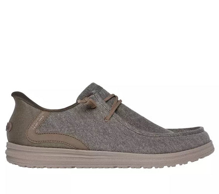 SKECHERS Melson-Coronado Khaki Slip-ins Sneaker Shoe Men's sizes 7-14/NEW!!