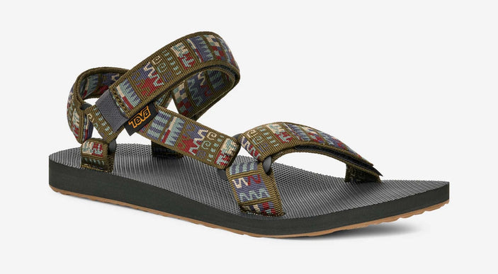 Teva Original Universal Geo Mashup Olive Strappy Sandal Men's US Sizes 7-15 NIB