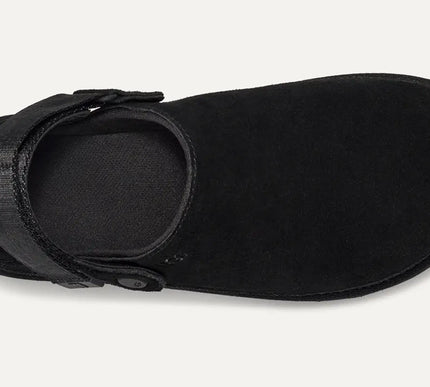 UGG Goldenstar Clog Black Suede Platform Womens US sizes 5-12-NEW