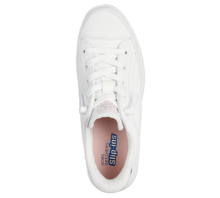 SKECHERS Slip-ins: BOBS Social White Sneaker Womens sizes 5-11/NEW