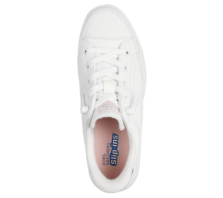 SKECHERS Slip-ins: BOBS Social White Sneaker Womens sizes 5-11/NEW