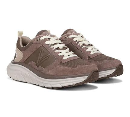 Vionic Walk Max Skyline Milk Chocolate Suede Sneaker Womens sizes 5-12/NEW!!!